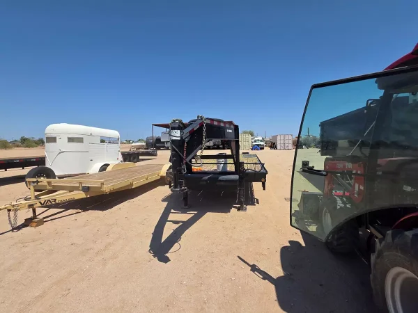 20'+5' Flatbed Trailer with Dovetail