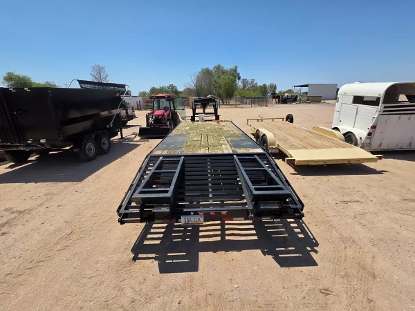 20'+5' Flatbed Trailer with Dovetail